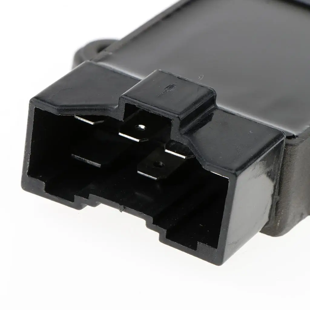 Black Metal 12V Motorcycle Voltage Regulator Heat Resistant Charging Control for Honda CBR1000F 1990 1996