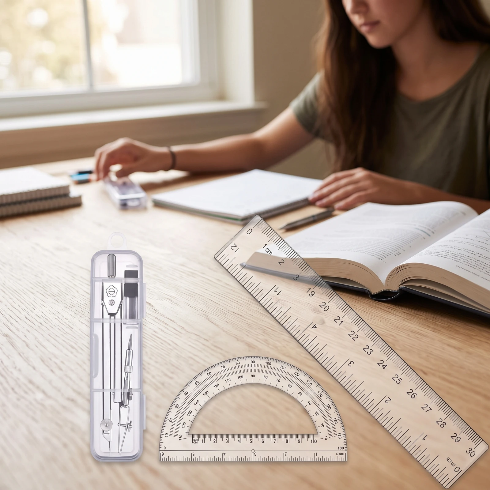 Набор геометрических инструмен – обзор и цена Compass Geometry Set
