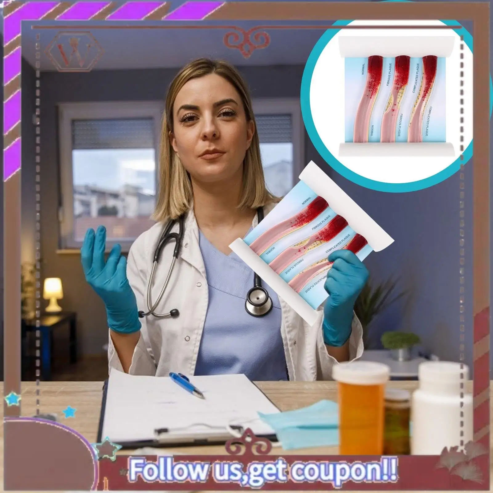 ABBG-نموذج الأوعية الدموية الديناميكية انسداد القلب والأوعية الدموية نموذج التباين نموذج التخثر للترويسة