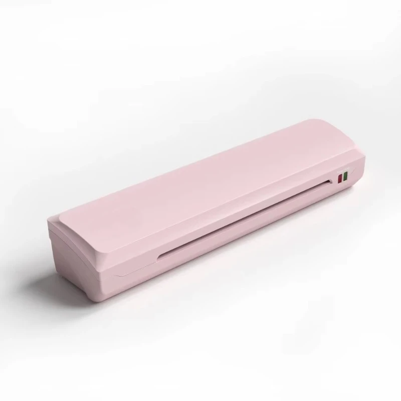 

Advanced Bag Laminator A4 9.5 Inch Pink Portable Hot and Cold Laminator Thermal Paper Laminator