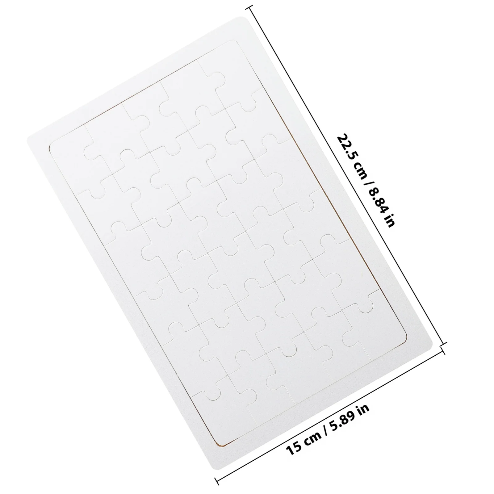 Sublimations-Puzzle-Rohlinge, DIY-Wärmeübertragungshandwerk, leicht, exquisite Verarbeitung, ideal für Partyspiele, pädagogische Nutzung