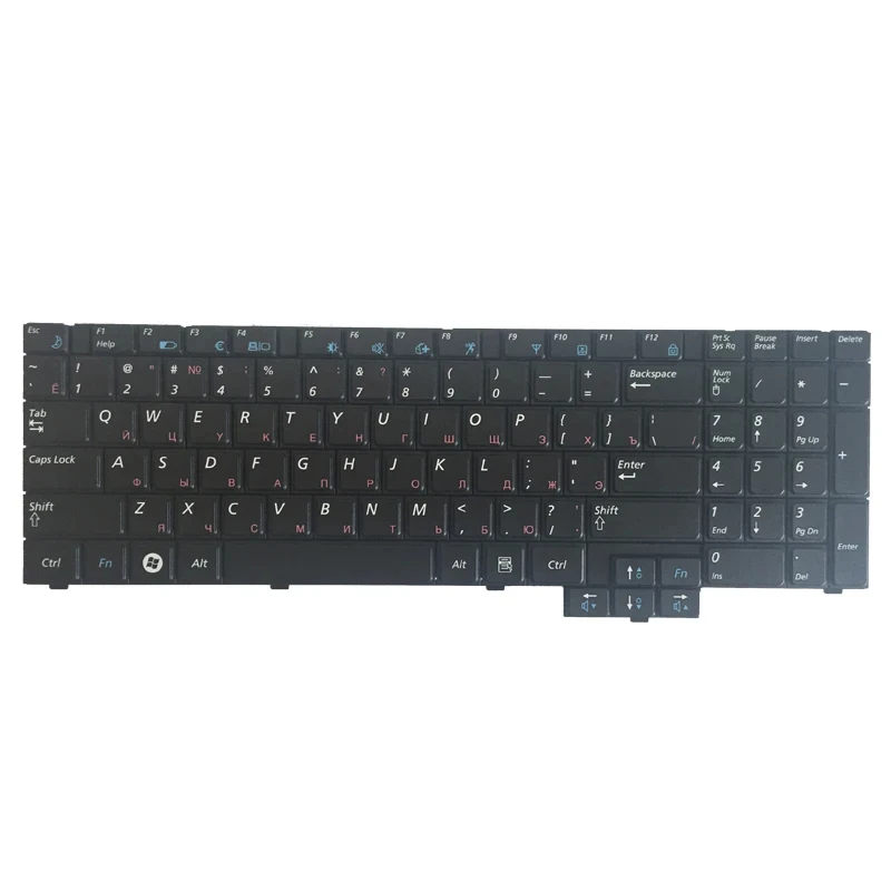 F+ NEW Russian Black Laptop Keyboard For Samsung RV510 NPRV510 RV508 NPRV508 S3510 E352 E452