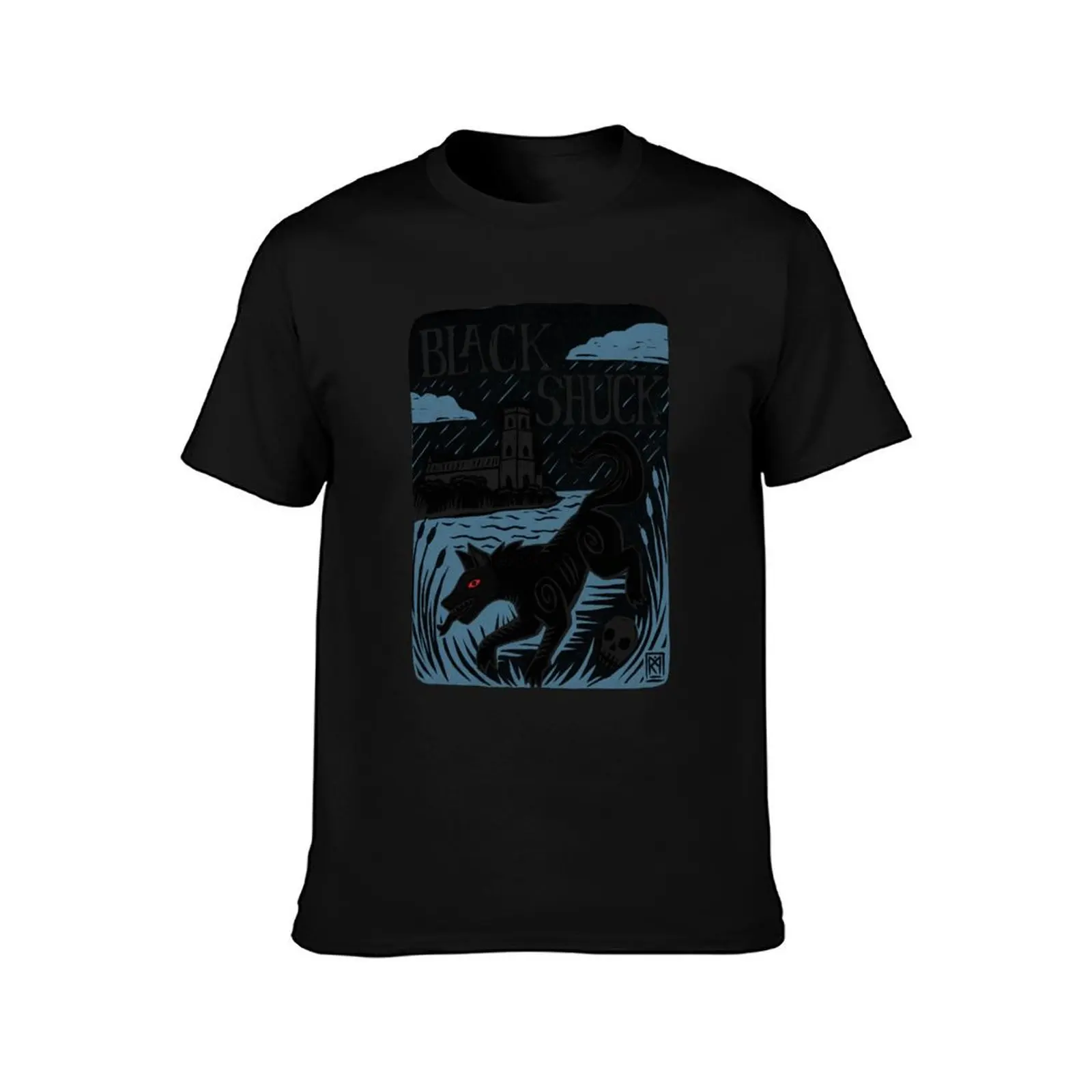 Black Shuck - Demon Dog of East Anglia T-Shirt funny t shirts cotton T-Shirt