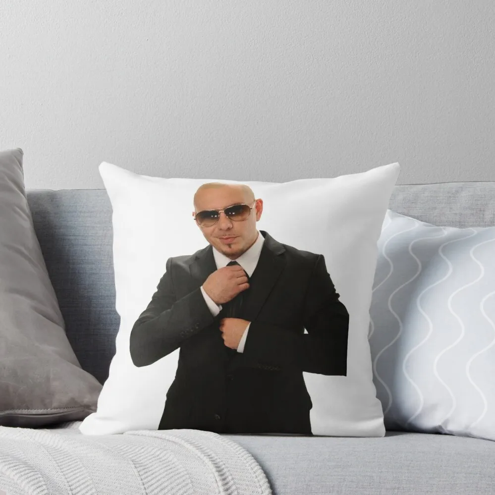 

Mr Worldwide aka Pitbull Throw Pillow Cushions Cover Custom Cushion Photo