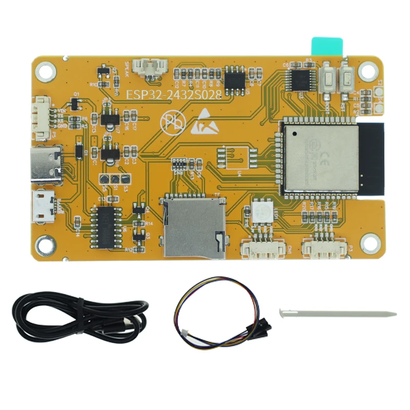 บอร์ดพัฒนา ESP32 พร้อมจอ LCD ขนาด 2.8 นิ้ว LVGL WIFI บลูทูธ 240*320 หน้าจอแสดงผลอัจฉริยะ TFT พร้อมระบบสัมผัส