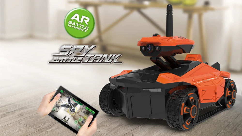 Attop YD-211S Rc Tank Wifi Fpv 720P Hd Camera App Afstandsbediening Tank Rc Robot Spy Tank Rc Auto speelgoed Telefoon Controlled Robot Gift