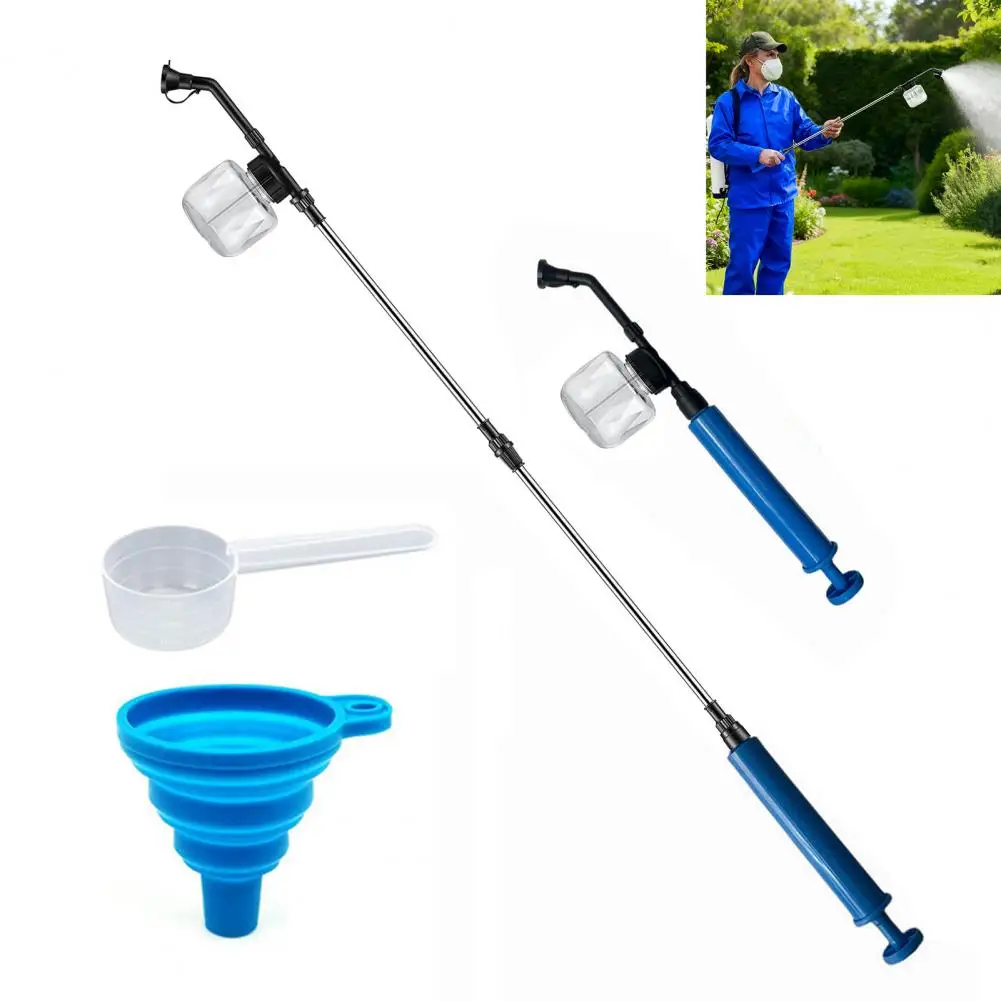 Adjustable Powder Sprayer for Insects Garden Powder Dispenser with Telescopic Extension Rod for Home Control for Duster