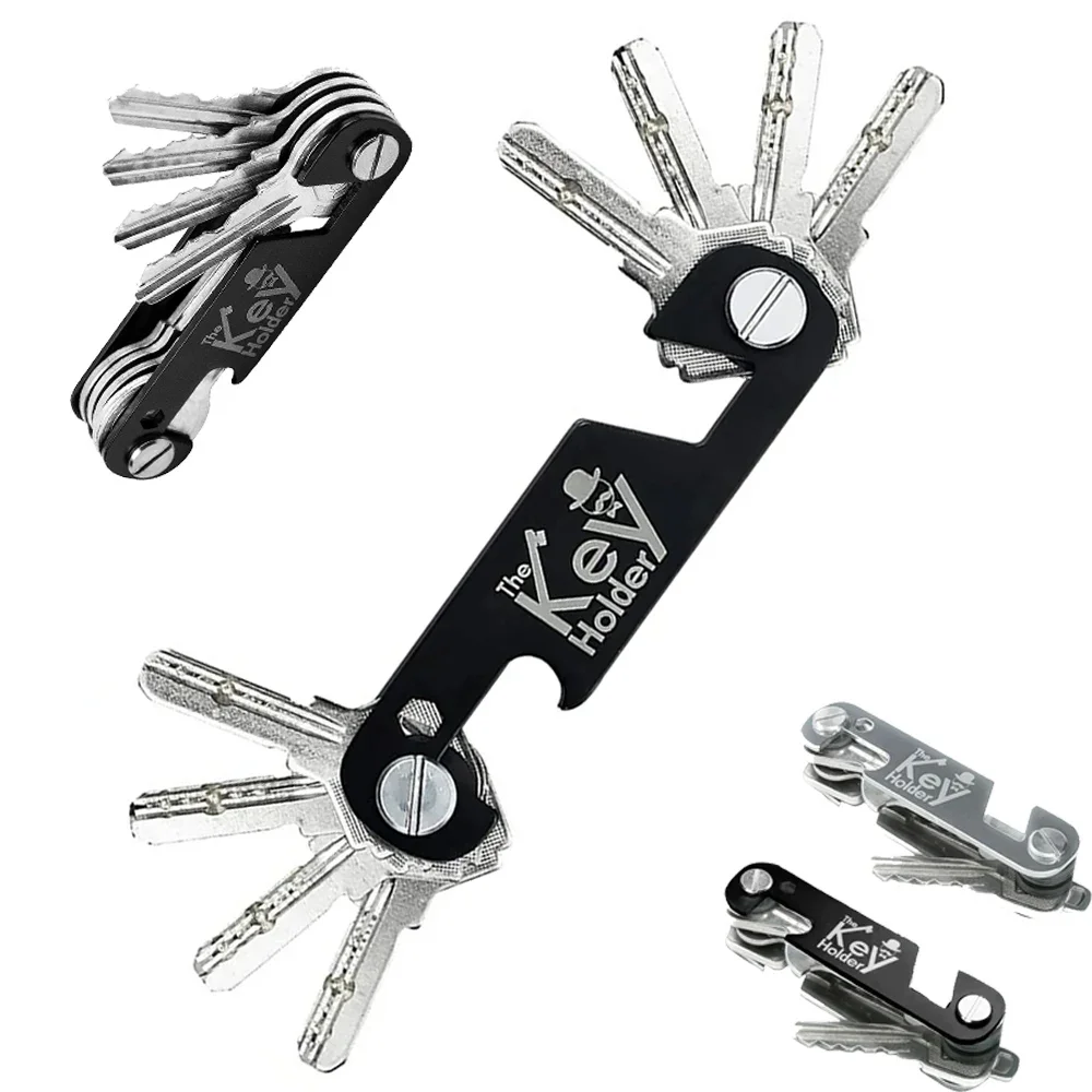 

Men Fashion Keychain Holder Compact Key Smart Organizers Business Gifts