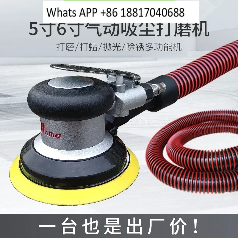 Pneumatic grinding machine Air mill Polishing machine Vacuum dry mill Polishing machine Eccentric metal