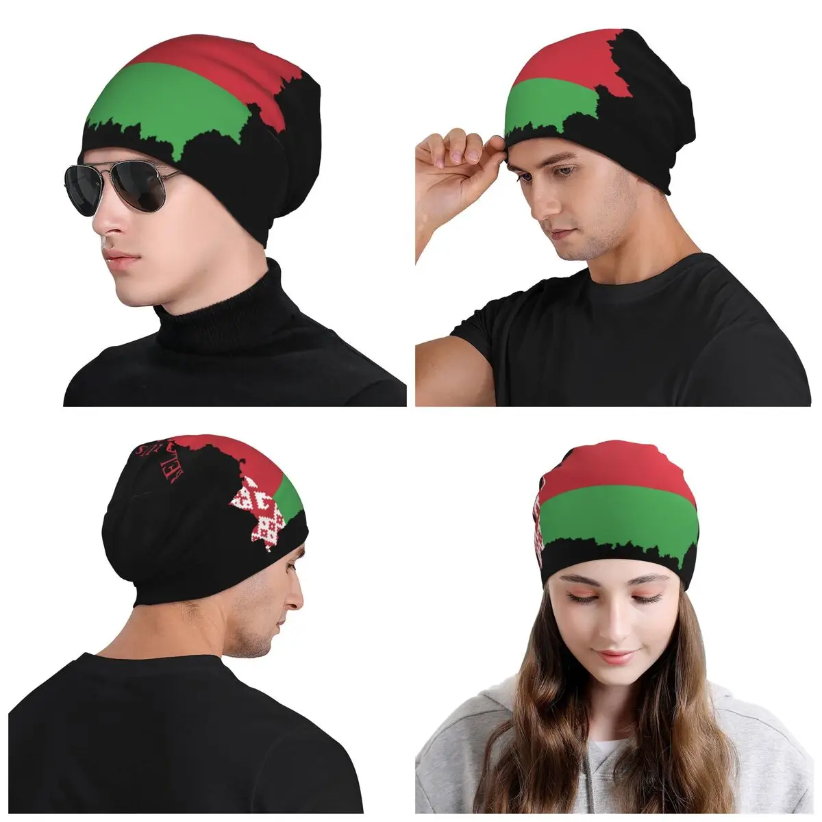 Unisex Custom Rússia Mapa Skullies, Gorros, Bonés, Bonnet, Quente, Malha, Mapa, Inverno, Moda, Adulto, República, Patriótico, Mapa, Adulto