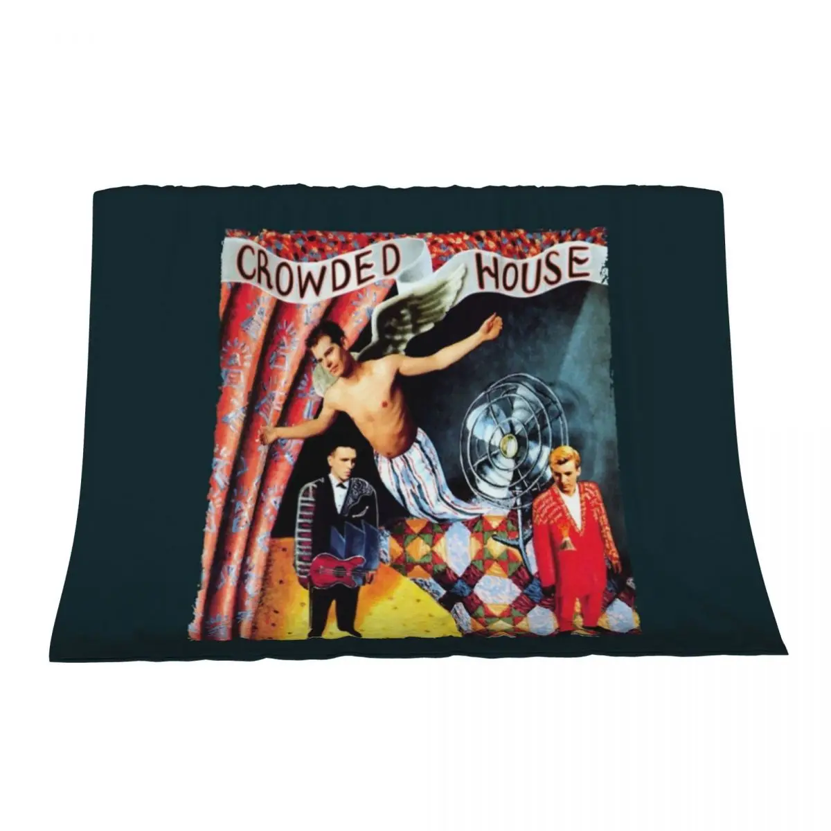 

House of Crowded Throw Blanket Blankets For Bed Softest Cute Plaid Sofa Quilt Blankets