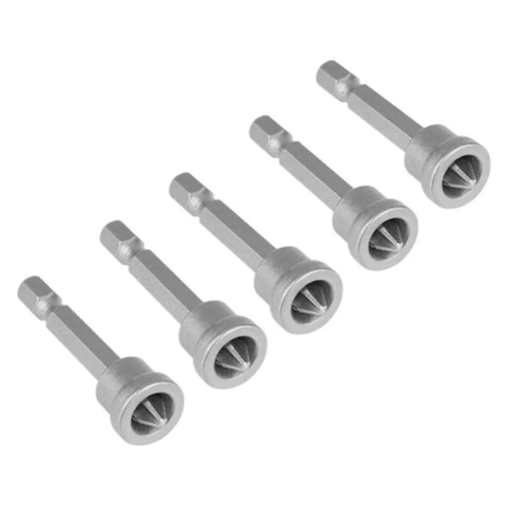 

5Pcs 50mm Plasterboard Screws Locating Screwdriver Bits PH2 Drywall Dimpler Bits Chrome Vanadium Steel Drywall Screwdriver Bit