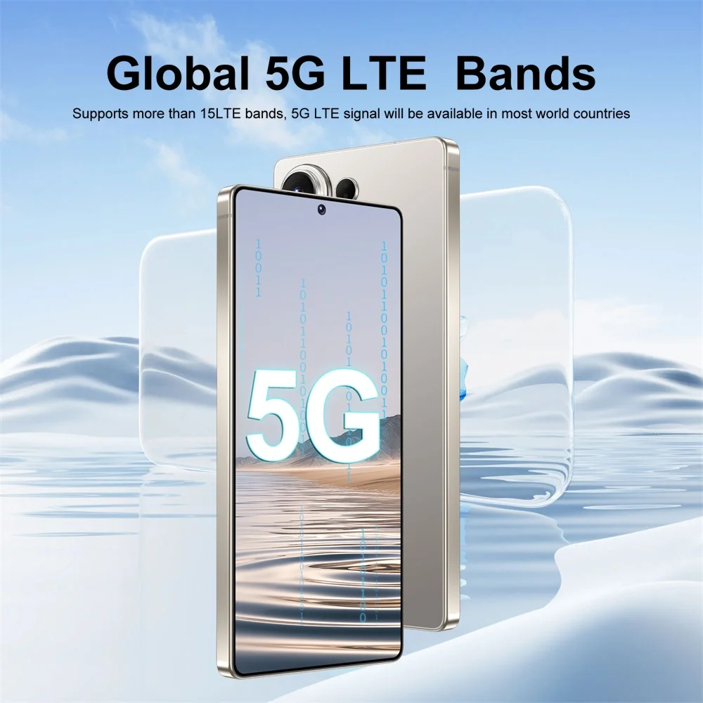 K-Touch C26 Ultra Mobile Phones Android 15 Smartphone Cell phone 7.3 Inch 16+48MP Camera 22GB+2TB 7800mAh Wifi GPS Face Unlocked 5G Dual SIM Long Battery Cellphones For Men Women