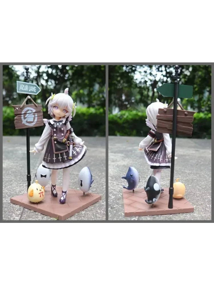 Anime wilfigure Azur Lane Requin U-110 Petit Mignon Debout posture Beurre décorations emballé dans une boîte main faire Classique Main faire