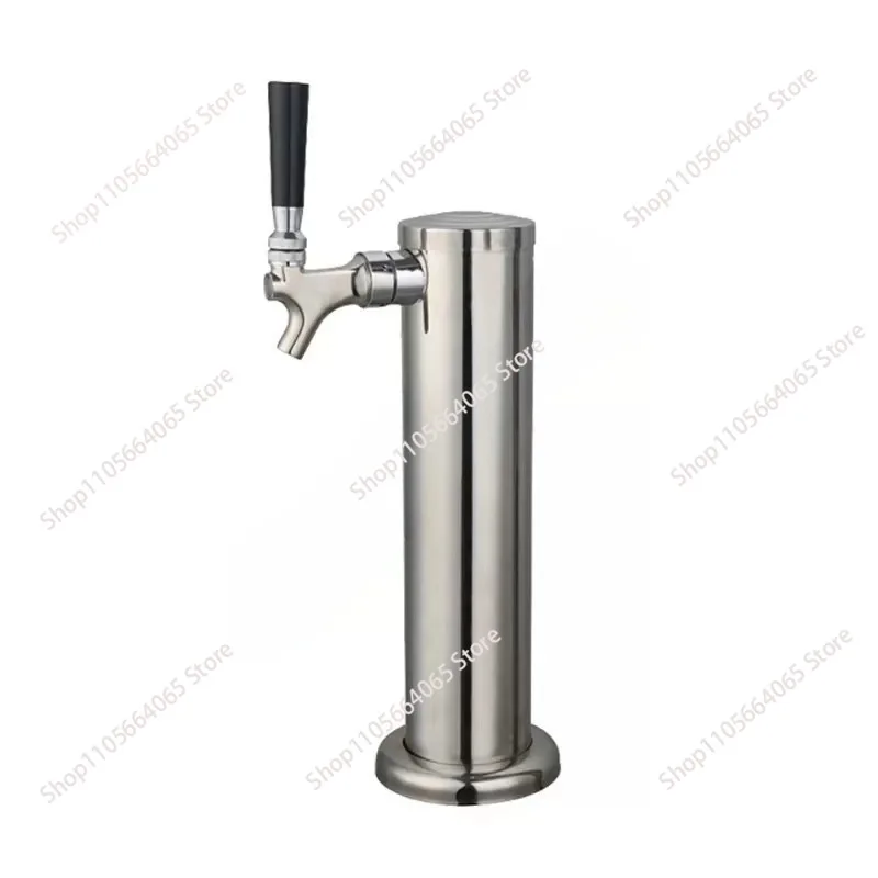 Vertical wine column single head double head three head  faucet stainless steel wine tower draft beer machine beer machine
