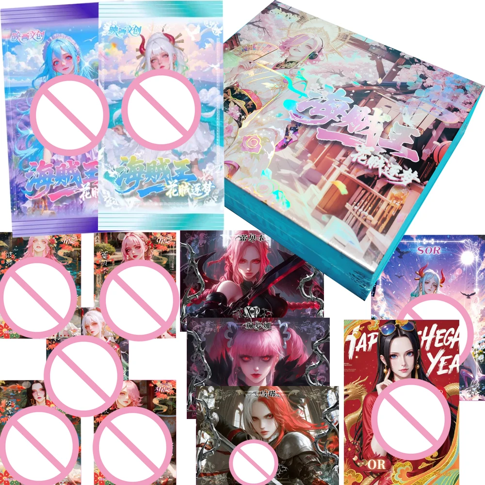 

Коллекционные карточки по аниме «Ван-Пис»: Луффи, Санджи, Нами, романтическая тематика сакуры, портретные карточки персонажей, специальный подарок-сюрприз