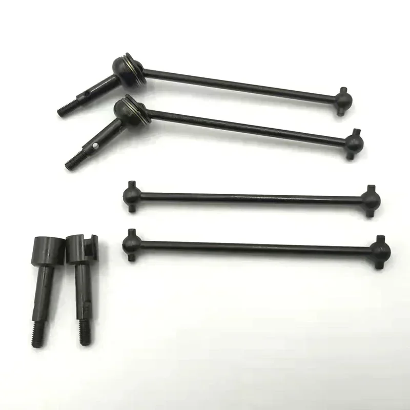 6 Stuks/8 Stuks Metalen Voor & Achter Cvd Aandrijfas Voor WLtoys 144001 124018 124019 Rc Auto upgrade Onderdelen Accessoires