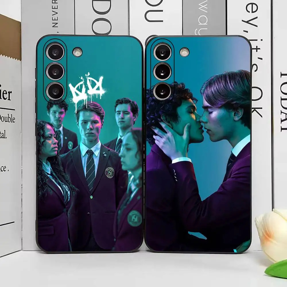 Funda de teléfono TV Young R-Royals Simon Wilhelm para Samsung Galaxy A73,A72,A71,A70,A53,A52,A51, funda negra de silicona suave