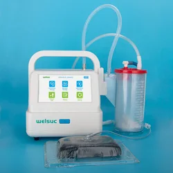 welsuc Negative Pressure Wound Therapy device Vac pump Closed Drainage machine Portable Trauma device with dressing kit NPWT