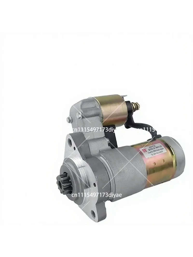Starter Motor QDY1203A for 2V80 Diesel Engine, Compatible with  EV80, 12V 0.8kW Replacement for Generator