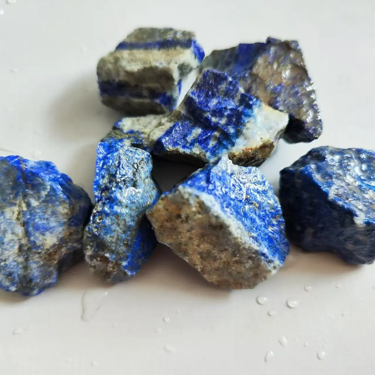 Natural Lapis Lazuli Stone Aromatherapy Stone Rough Crystal Reiki Decorations Mineral Specimens