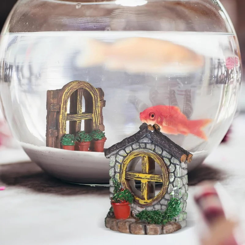 aquarium-decorations-for-fish-tank-landscaping-including-4-small-figurines-made-of-safe-materials-with-resin-windows