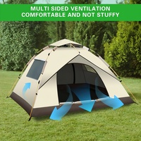 Outdoor Folding Camping Tent Portable Waterproof Automatic Easy Setup Tent For Camping Beach Picnic Barbecue