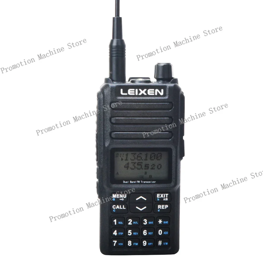 LEIXEN UV-25D 20W Real 10-20KM Walkie Talkie VHF 136-174MHz UHF 400-480MHz Dual Band Dual Standby Dual Reception VOX FM Radio
