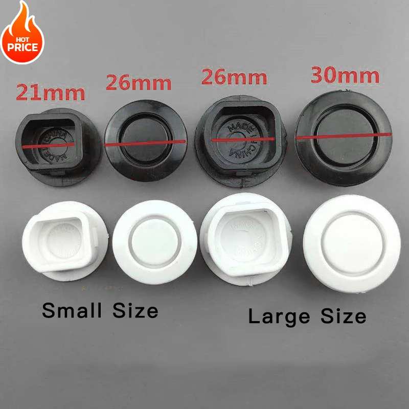 5PCS Car General Radar Hole Decorative Cover Suitable For Auto Front And Rear Bumper Reversing Warning Radar Probe Plug Hole