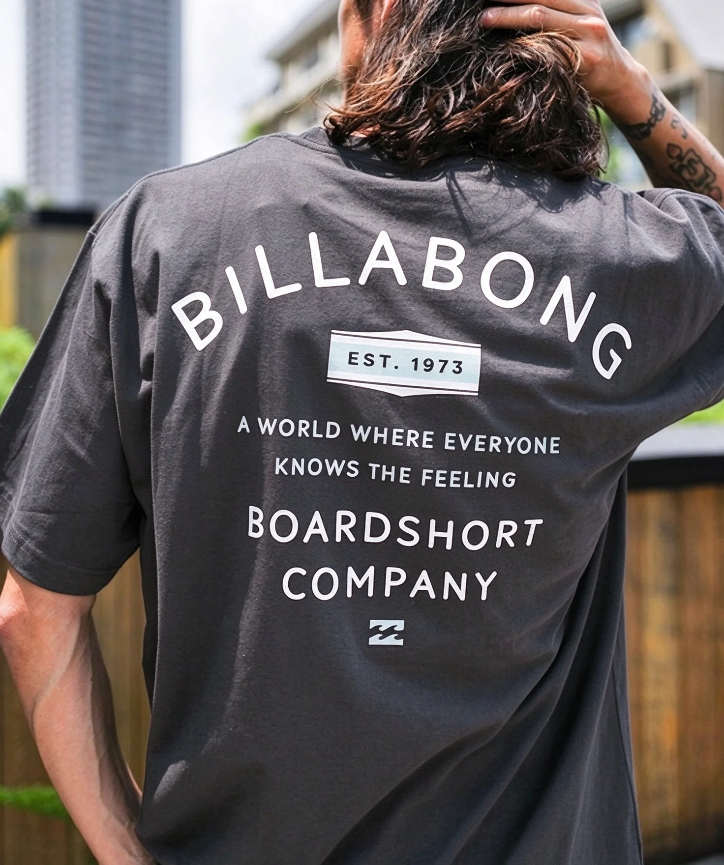Billabong Since 1973 Surf Skate Outdoor Graphic Tee T Shirt Men's Women's Unisex Cotton Retro Cool Oversized Short Sleeve Top
