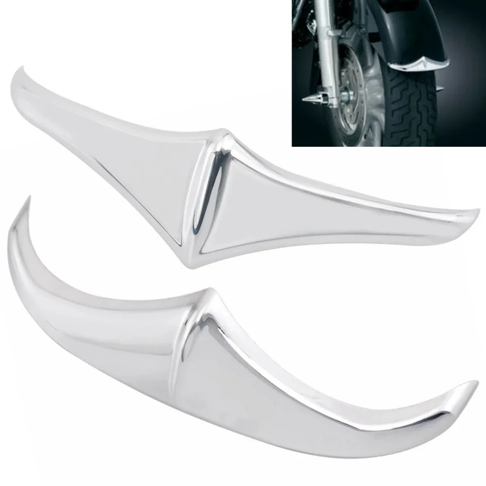 FoR Harley Electra Road Glide Road King Street Glide Motorcycle Front Rear Fender Trailing Leading Edge Tip Trim Accent
