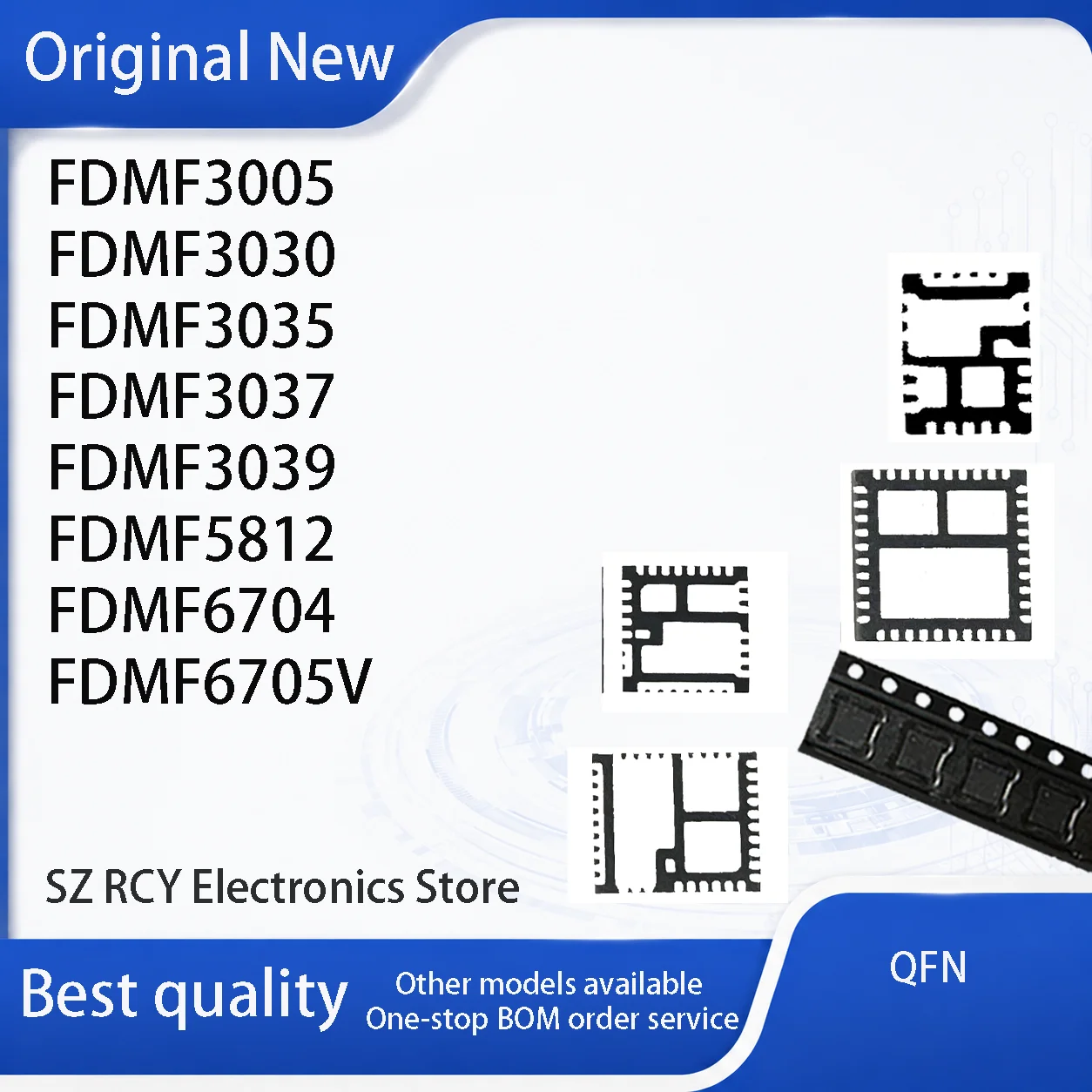 FDMF3005 FDMF3030 FDMF3035 FDMF3037 FDMF3039 FDMF5812 FDMF6704 FDMF6705V FDMF 3005 3030 3035 3037 3039 5812 6704 6705V MOSFET