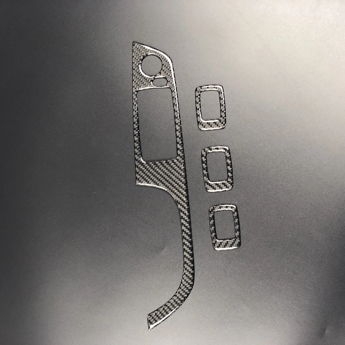 

Carbon Fiber Car Styling Decal Window Control Sticker Auto Decorative Film Scratch Resistant Lightweight Premium