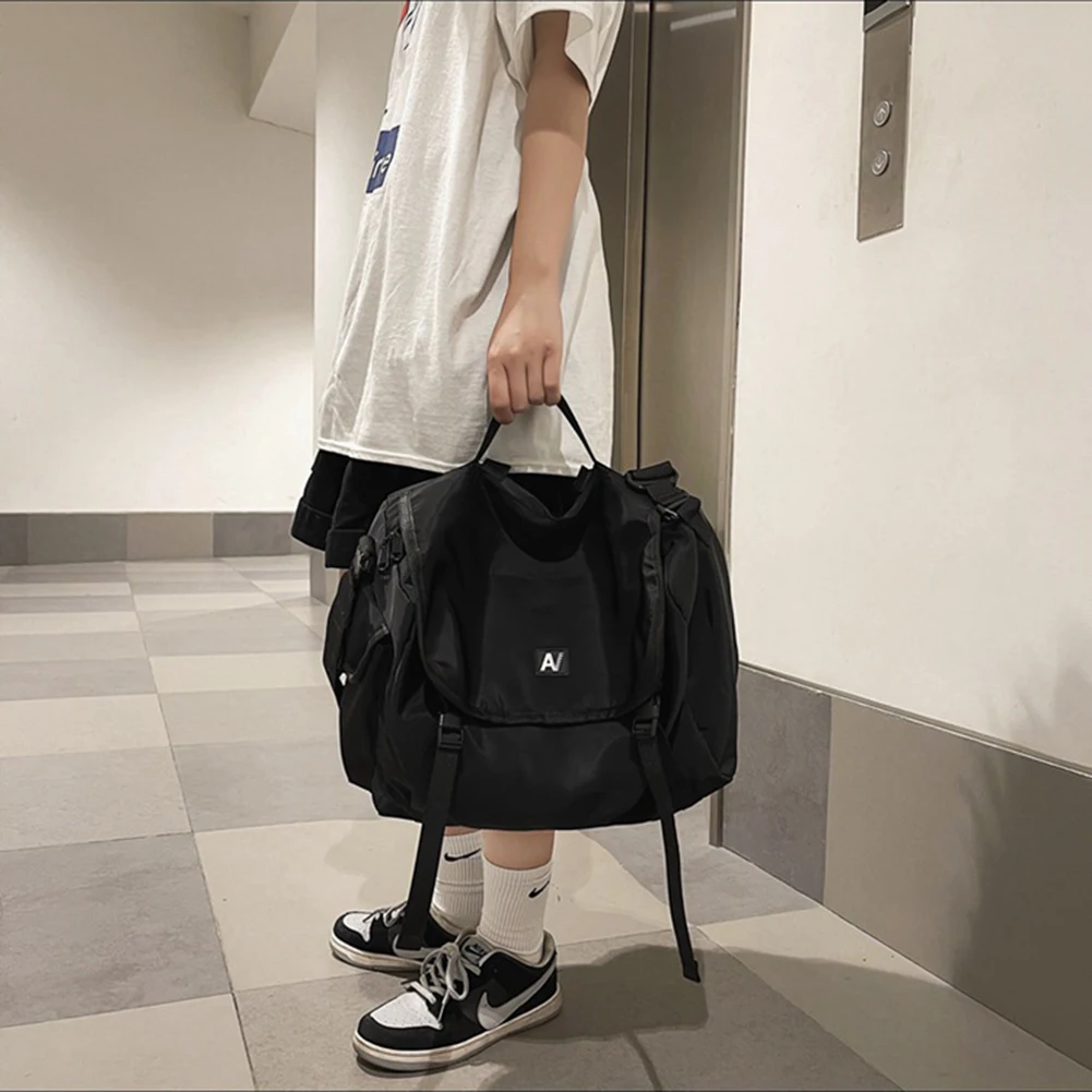 Zaino causale per donna uomo borse da scuola per ragazze zaino in Nylon estetico per College Techwear zaino Harajuku zaino Mochila