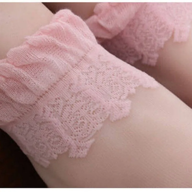 Fashion Thin Transparent Sock Women Breathable Summer Socks Girls Lace Flower Crystal Silk Sock Sexy Elastic Short Tulle Socks