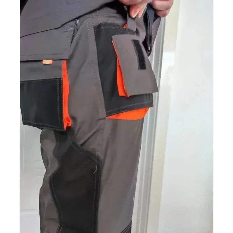 Work Clothing Men Jacket Pants Suit Wear-resistant Factory Labor Uniforms Tooling Auto Repair Work Coveralls Workshop Workwear