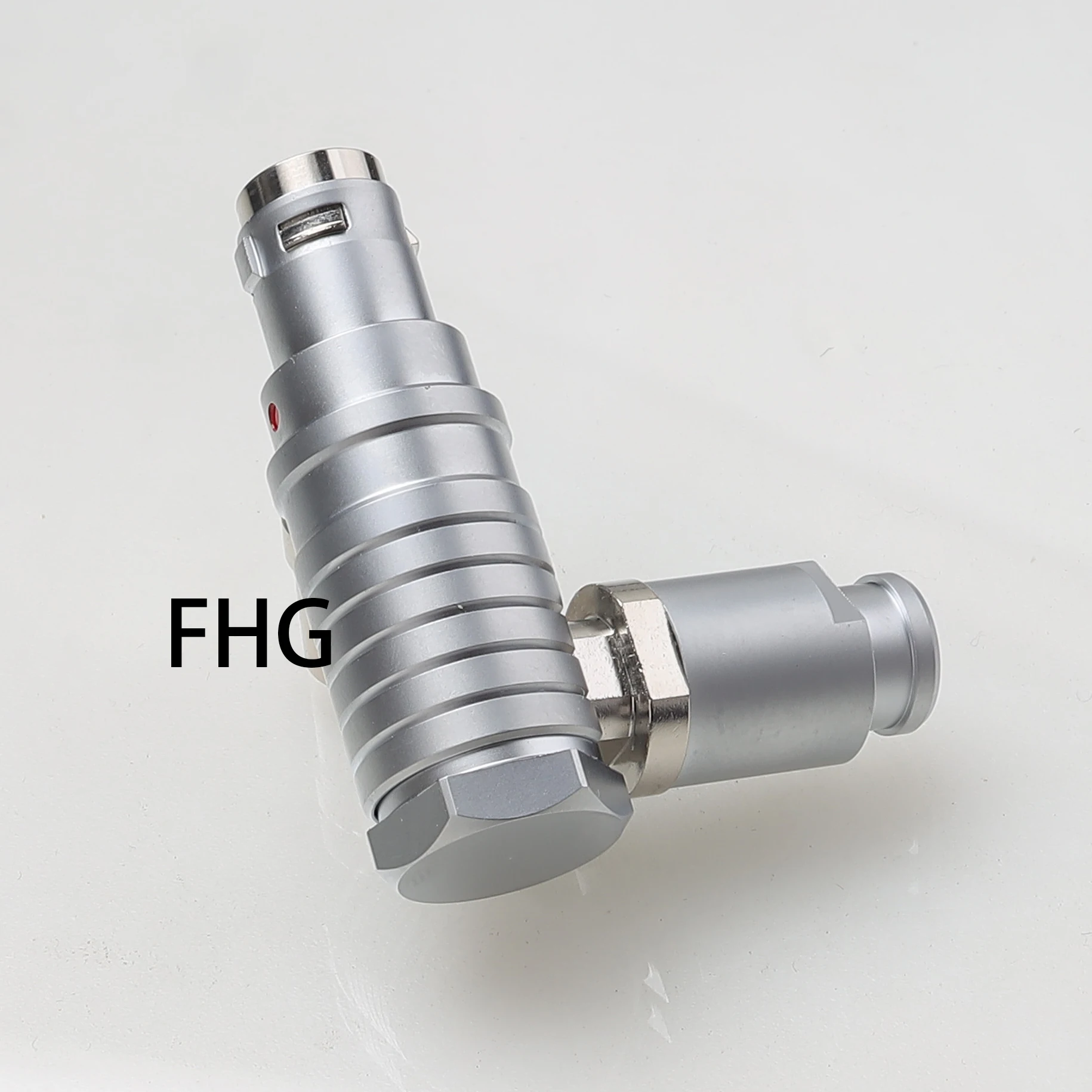 Metal aviation plug 2p 3p 4p 5p 6p 7p 8p 10p 12p 14p 16p FHG 1T Waterproof angled plug FHG Push-Pull Self-Locking Connector FHG