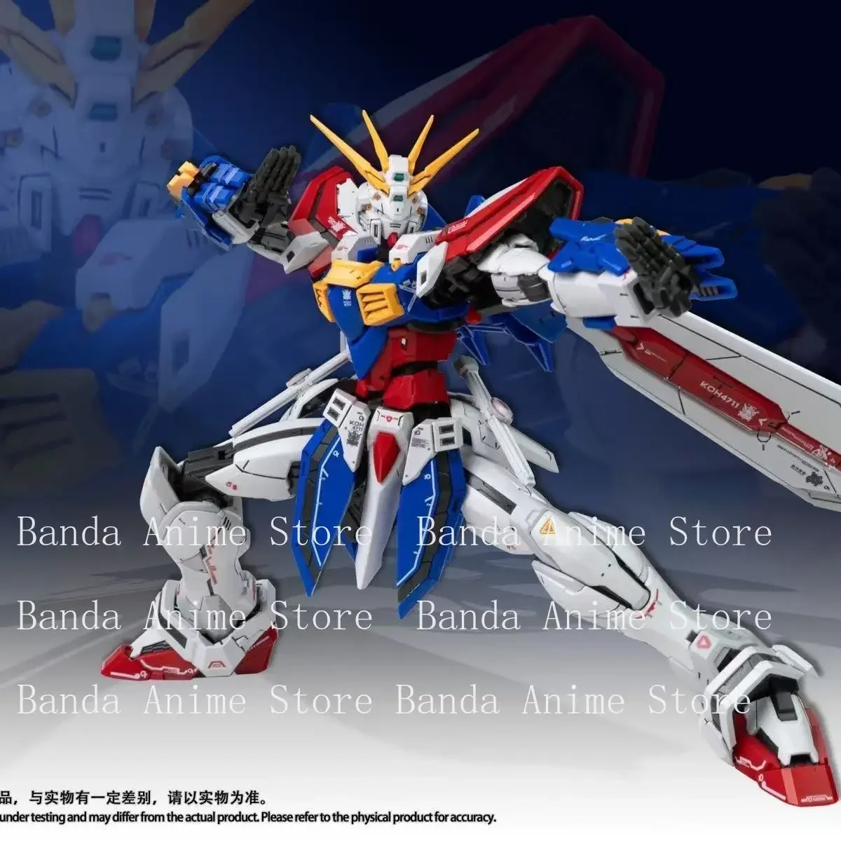 FAT CAT Model God Gundam RG-37 Assembly Model Kit 1/100 Scale Special RG 1/144 2.0 Enlarged Version Action Figure Plastic Model
