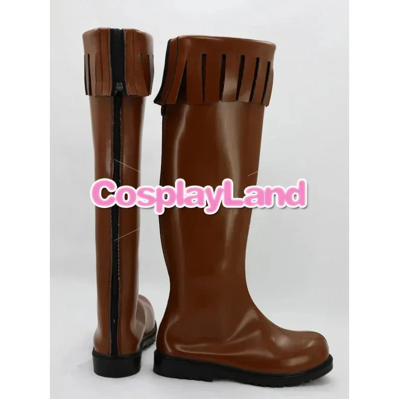 

New Akame Ga Kill! Leone Cosplay Boots Shoes Women Cosplay Costume Party Shoes Custom Made Boots XDSERYHF2025
