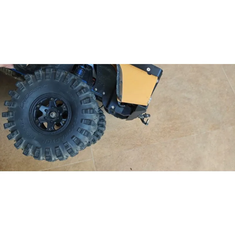 3D Printed Rear Bumper Upgrade Replacement Part for MJX H8H 1/8 RC Crawler Off-Road Car Accessory Bolt-On Modification Kit