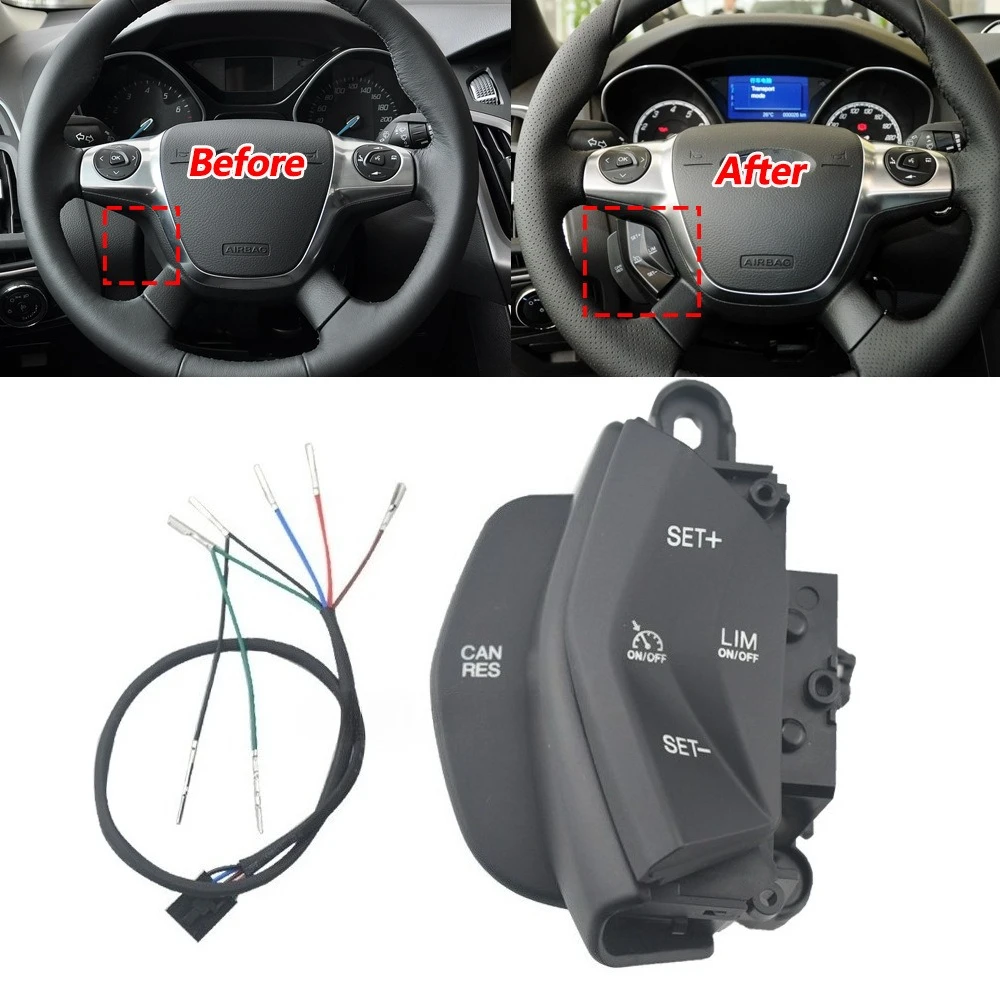 

For Ford Focus 2012-2014 Yihu Multifunctional Steering Wheel Button Cruise Control Modification