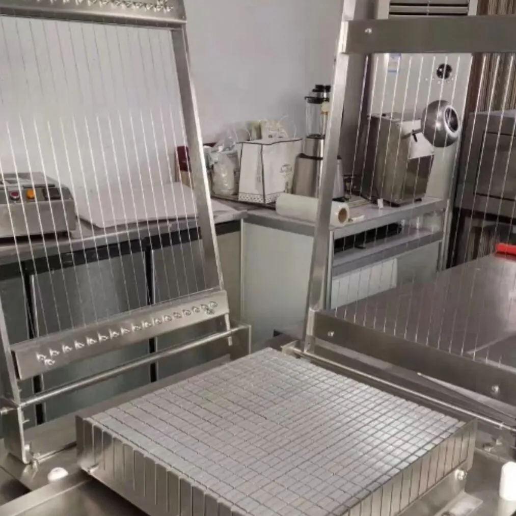 Cheese Cube Cutting Tool Fudge Jelly Sheet Cutting Machine Commercial Chocolate Cutting Machine