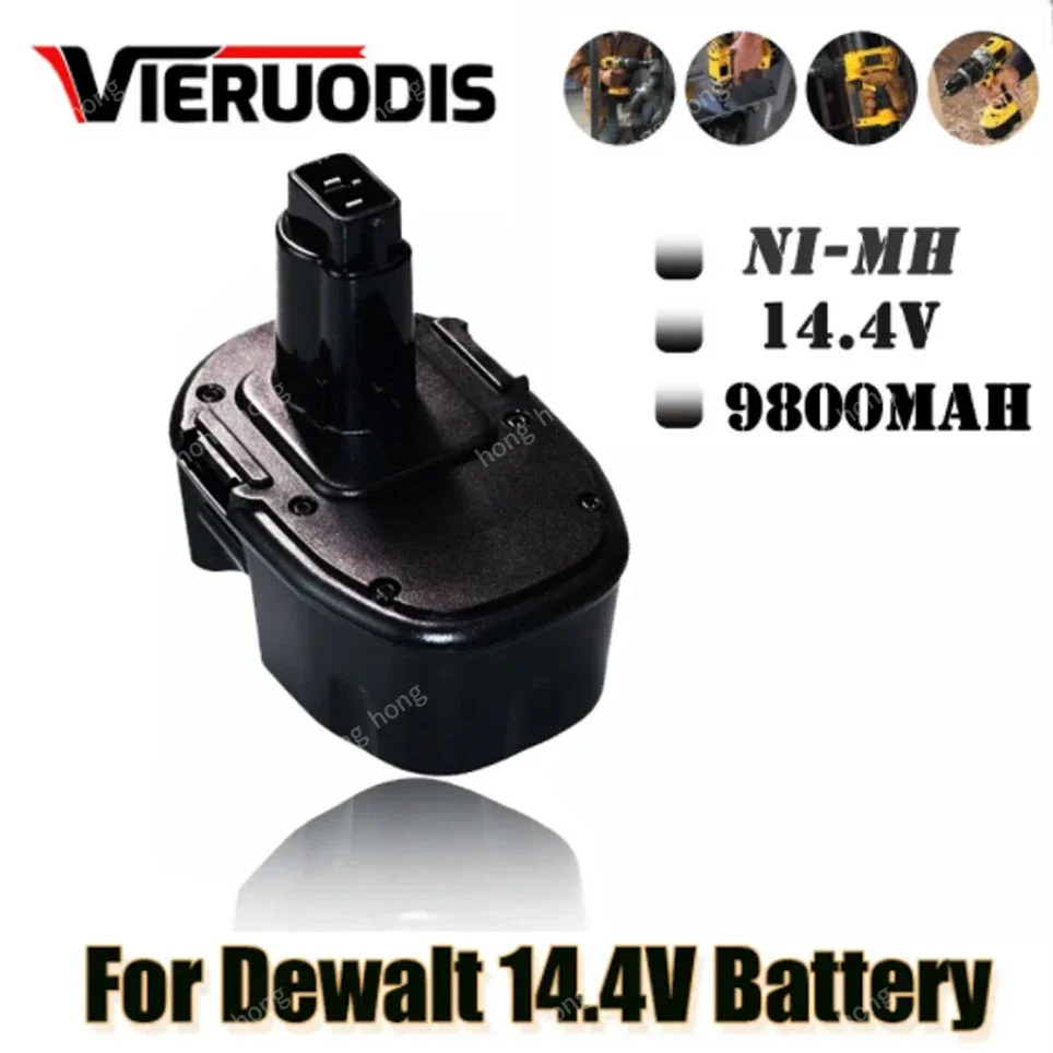 For Dewalt 14.4V Battery xrp Ni-MH 9800mAh for Replacement DC9091 DW9091 DW9094 DE9031 DE9038 DE9091 DE9092 Cordless Power Tools