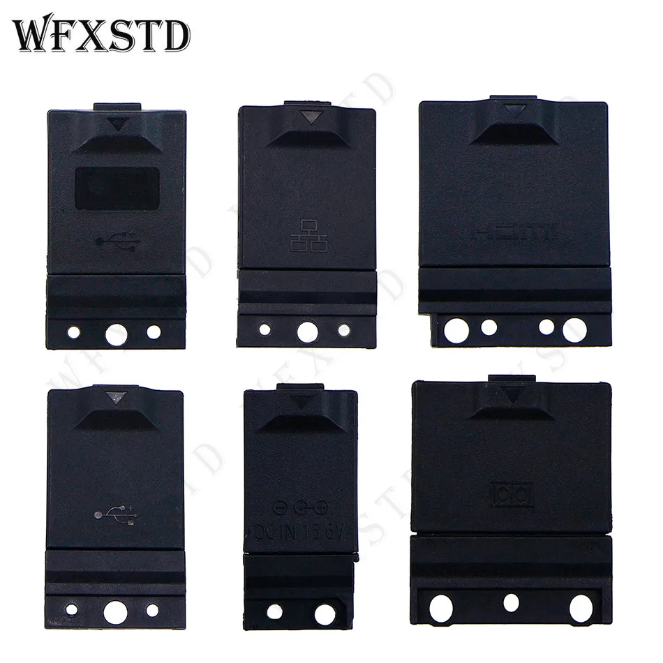 6Pcs New Port Cover For Panasonic Toughbook CF-31 CF31 CF 31 Power waterproof Jack Cover COM HDMI USB 1394 DC IN15.6V