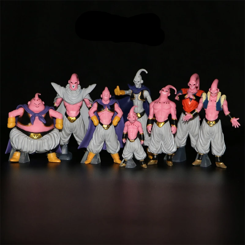 Random 1Pc Dragon Ball Z Anime Figure Majin Buu Fat Buu Action Figures Doll Collection PVC Model Toys For Children Adult Gifts