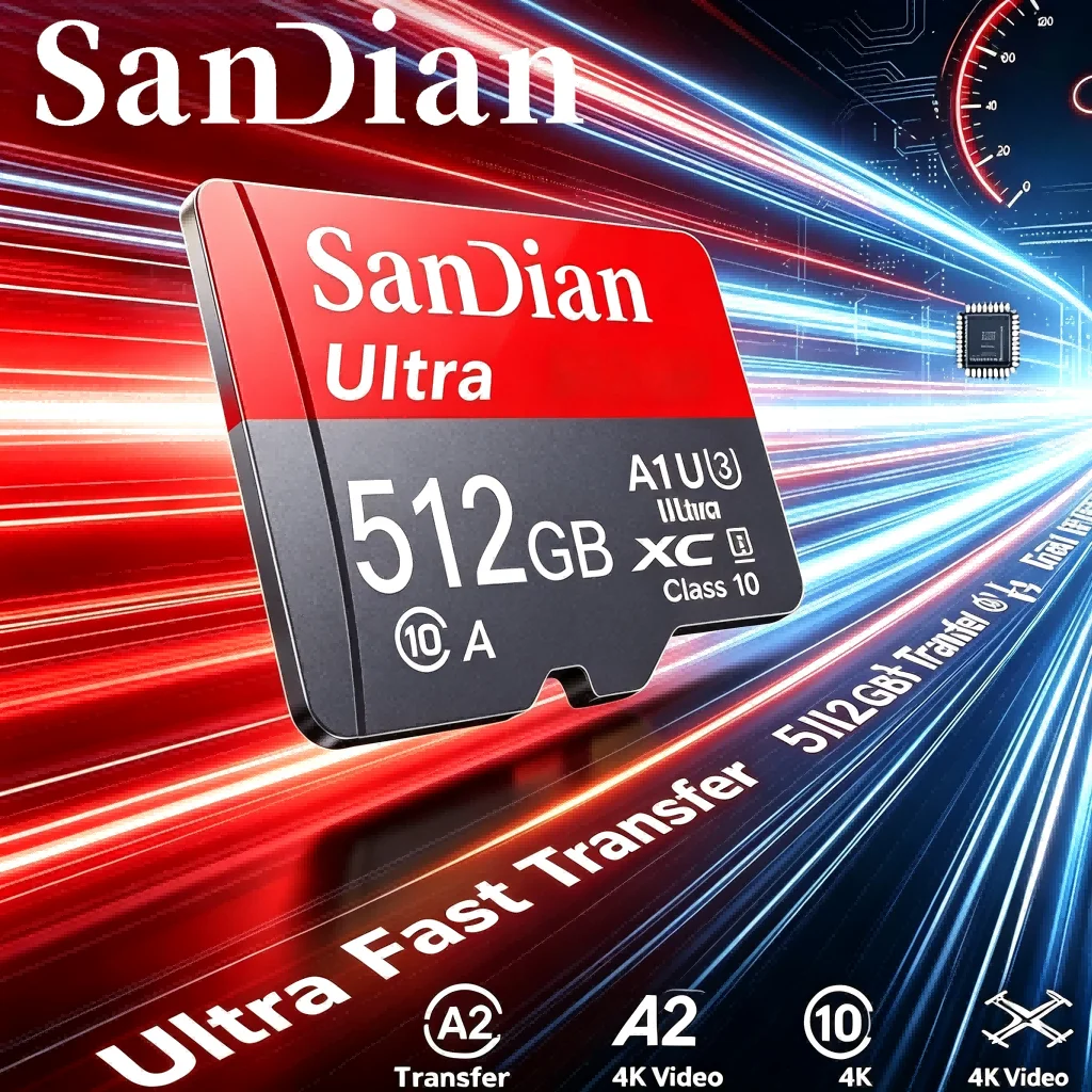 32GB 64GB 512GB 256GB Elite Memory Card TF Cards Micro TF SD Card SD Cards HD Video 4K for E-Reader/Digital Frame/MP4 Player