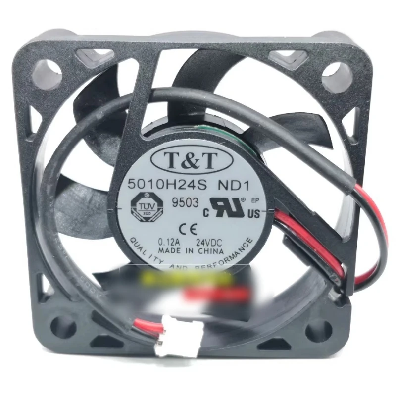 

Free shipping for brand new 5010H24S 5CM 24V 0.12A cooling fan