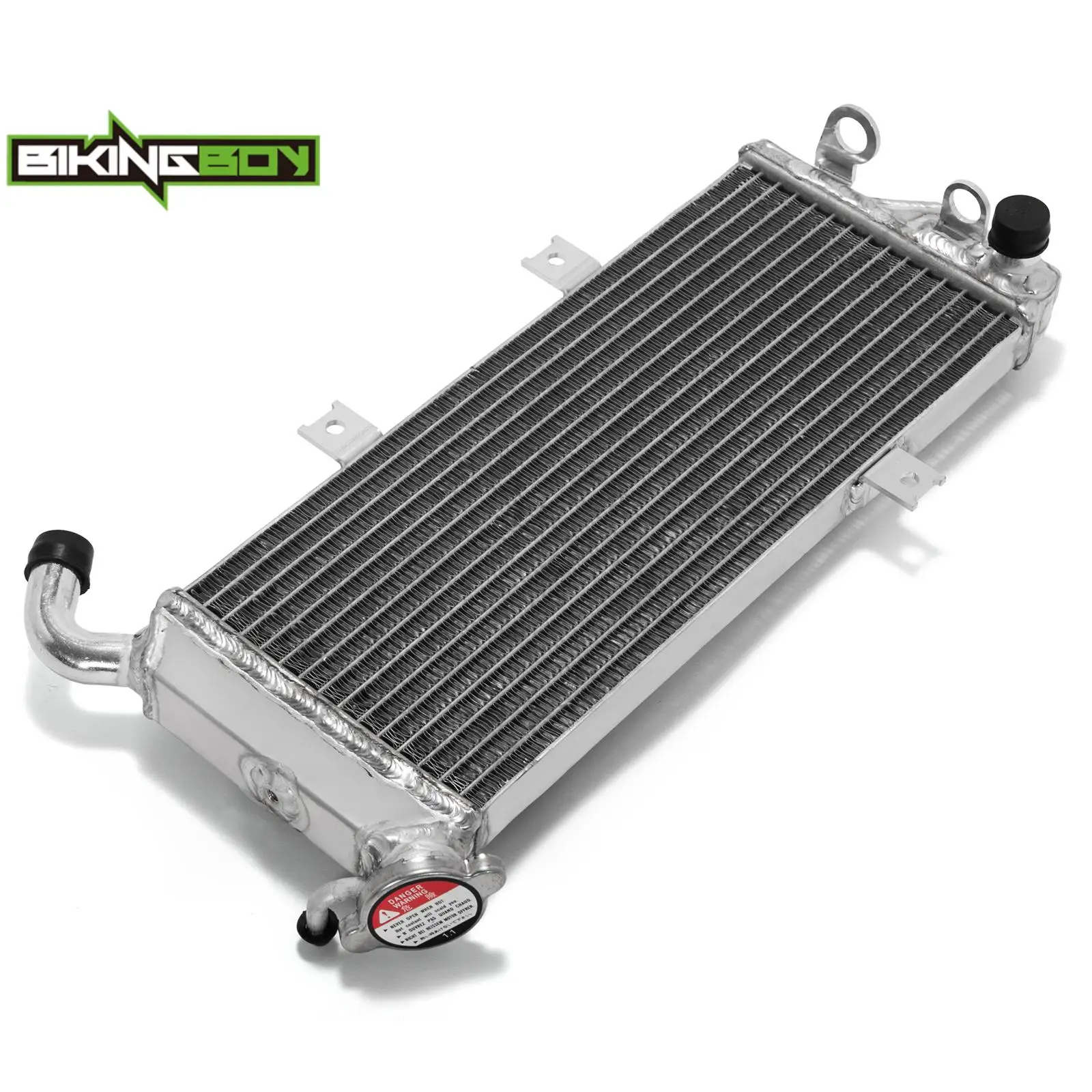 BIKINGBOY Engine Radiator Cooling For ER-6N 05 06 07 09 10 11 13 14 15 16 17 ER-6F 09-11 13-17 ER6F ABS 2013-2017 Water Cooler