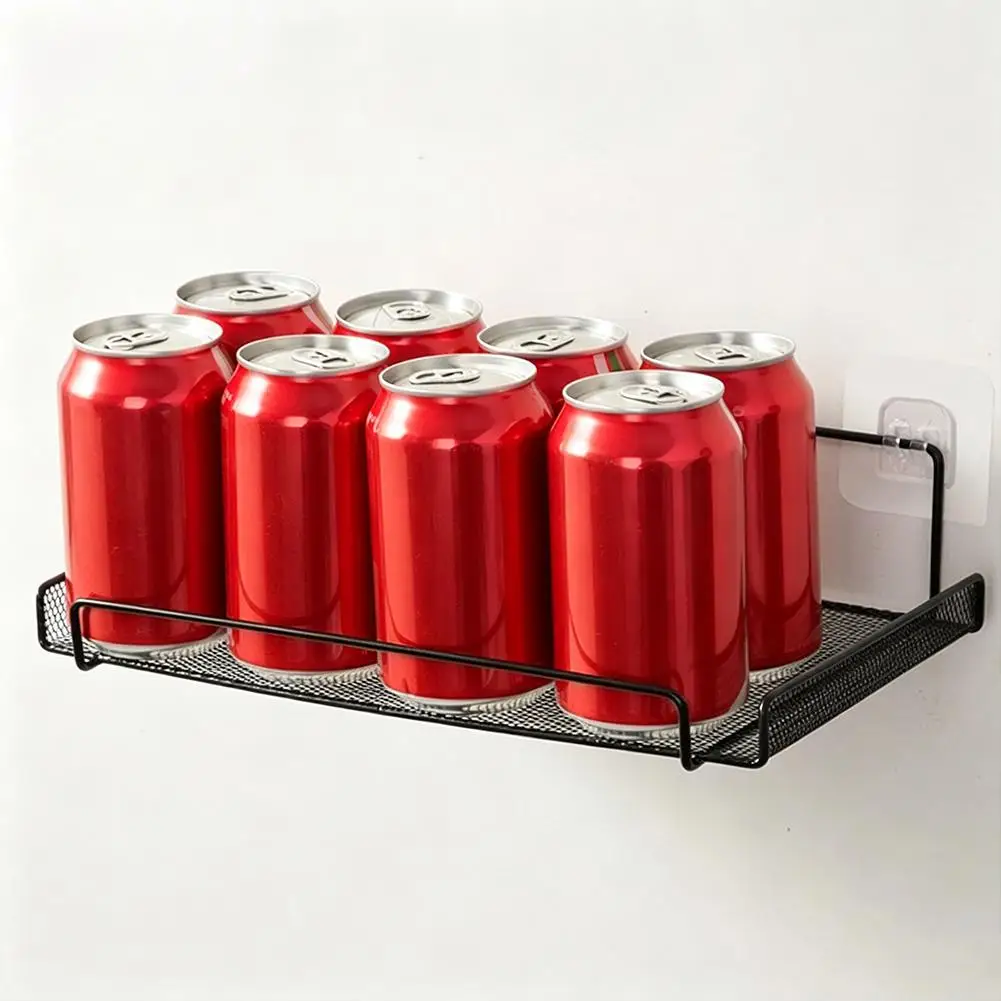Stainless Steel Wall-Mounted Router Shelf No Drill WiFi Storage Organizer Home Bathroom Kitchen Shelf view 6