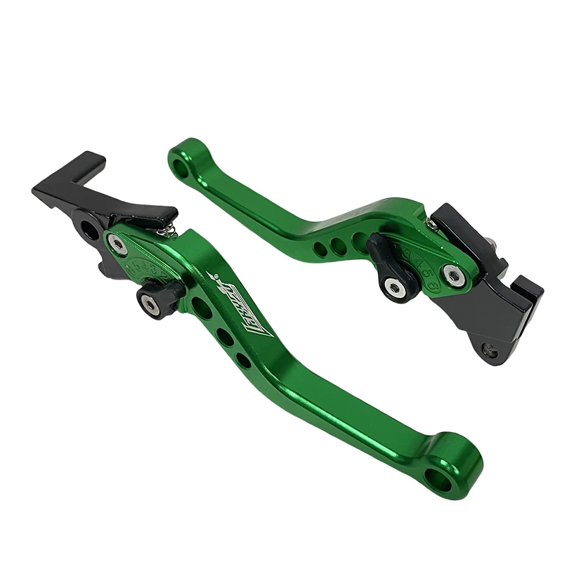 Universelle Motorrad-Kupplungs- und Bremshebel Motorradzubehör Modifizierte Hupe Einstellbarer Handtrommelhebel GY6 Modifikation CNC